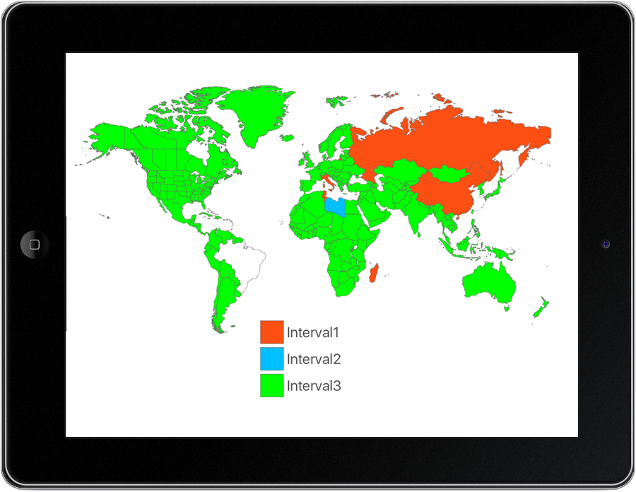 Thematics+ - the quickest way to present statistics infographic of a map