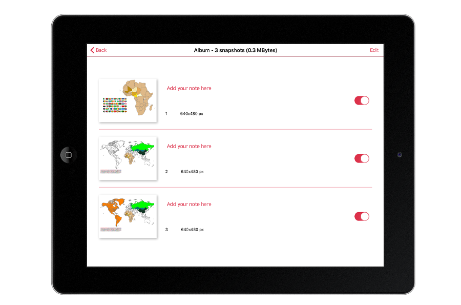 WorldMaps+ - Create your own report